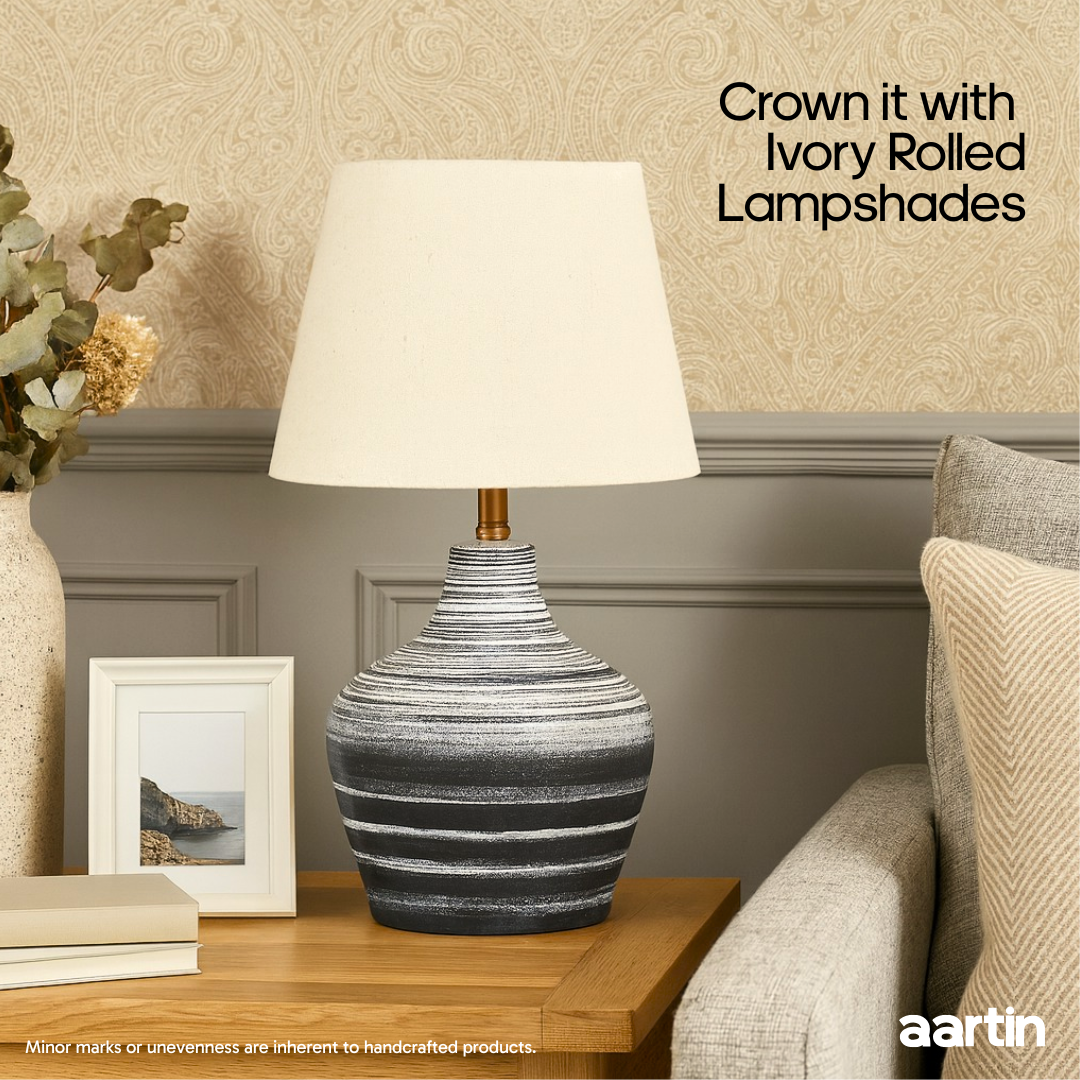 AARTIN EDEN TABLE LAMP IN CERAMIC WITH OMBRE EFFECT (BASE ONLY)