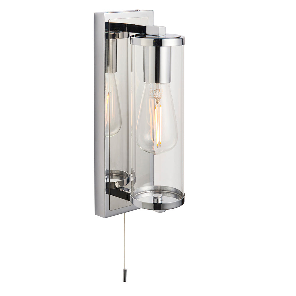 Taylor Wall Chrome plate & clear glass