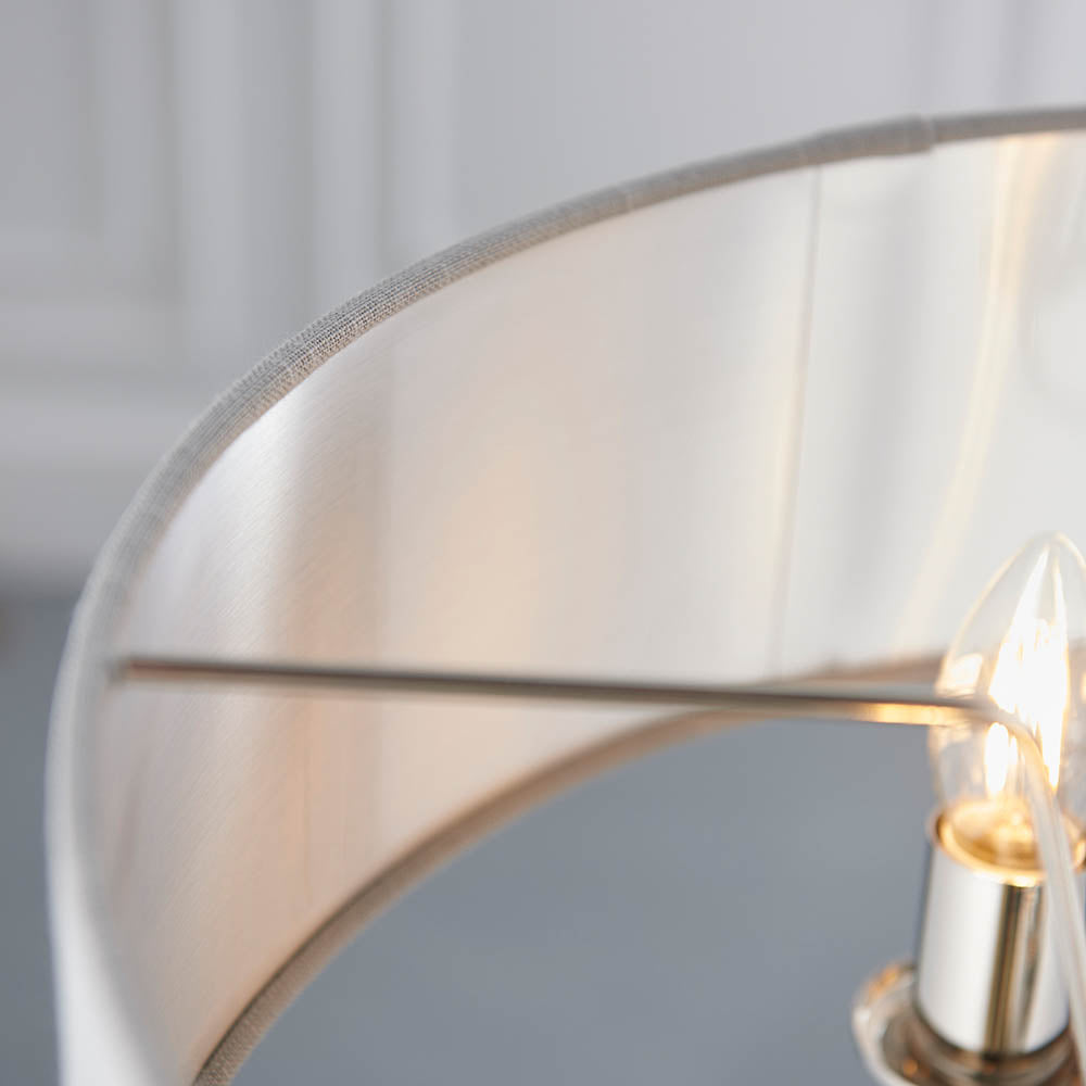 Highclere 3-Light Pendant Ceiling Light with Charcoal Shade - Comet Lighting