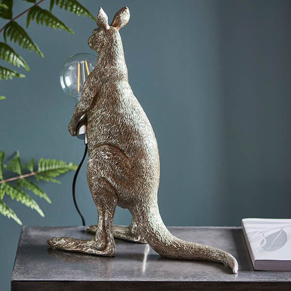 Kangaroo Table Vintage silver paint & chrome plate