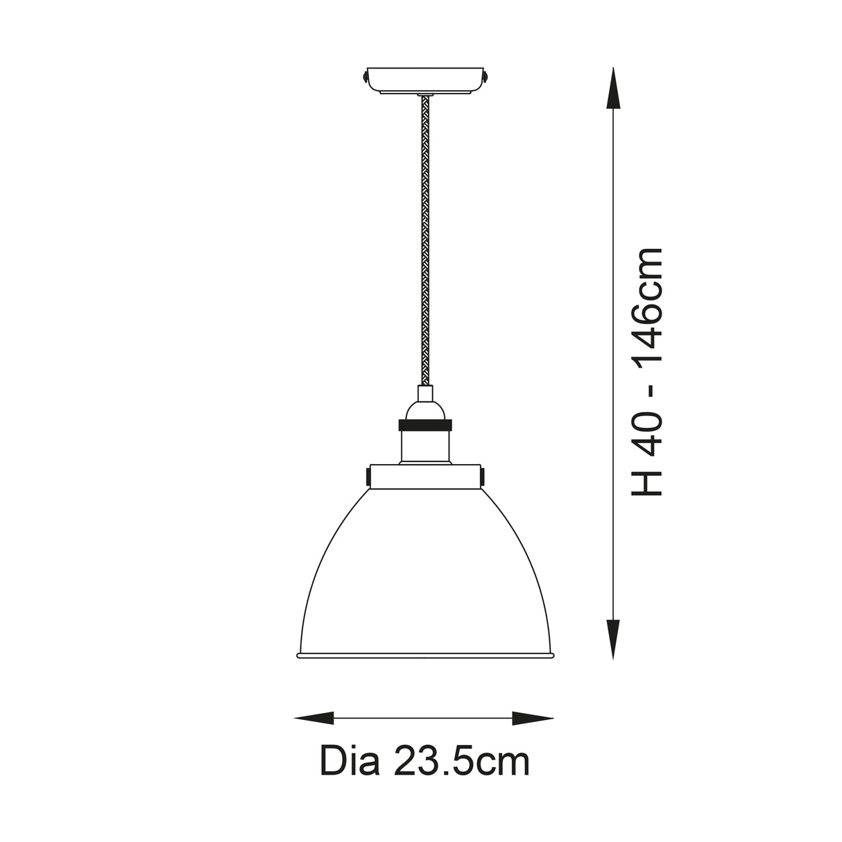 Franklin Small Pendant Ceiling Light Antique Brass - Comet Lighting