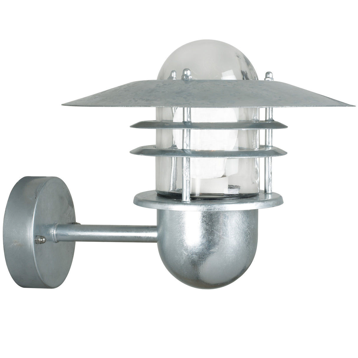 Agger | Wall light | Galvanized - Comet Lighting