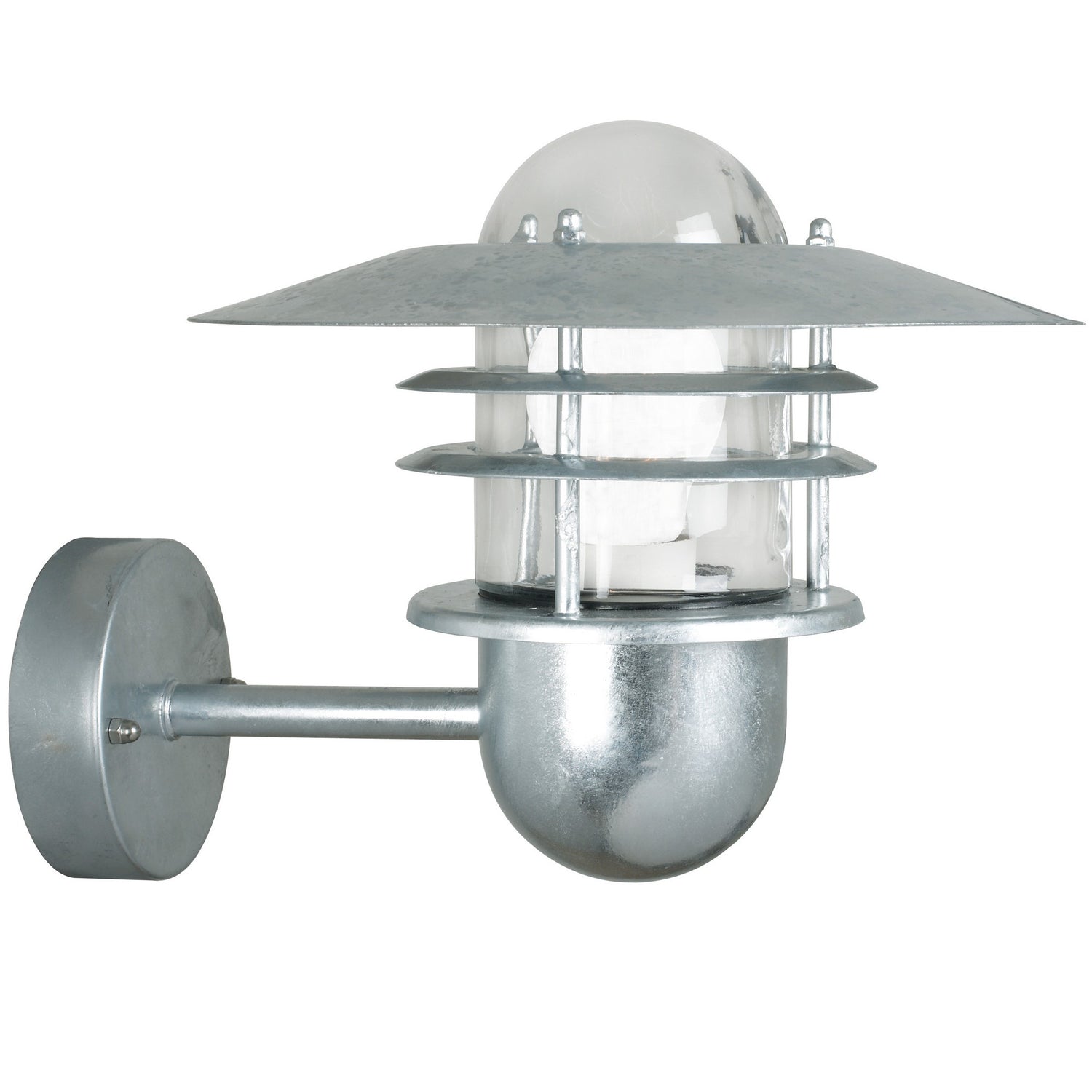 Agger | Wall light | Galvanized - Comet Lighting