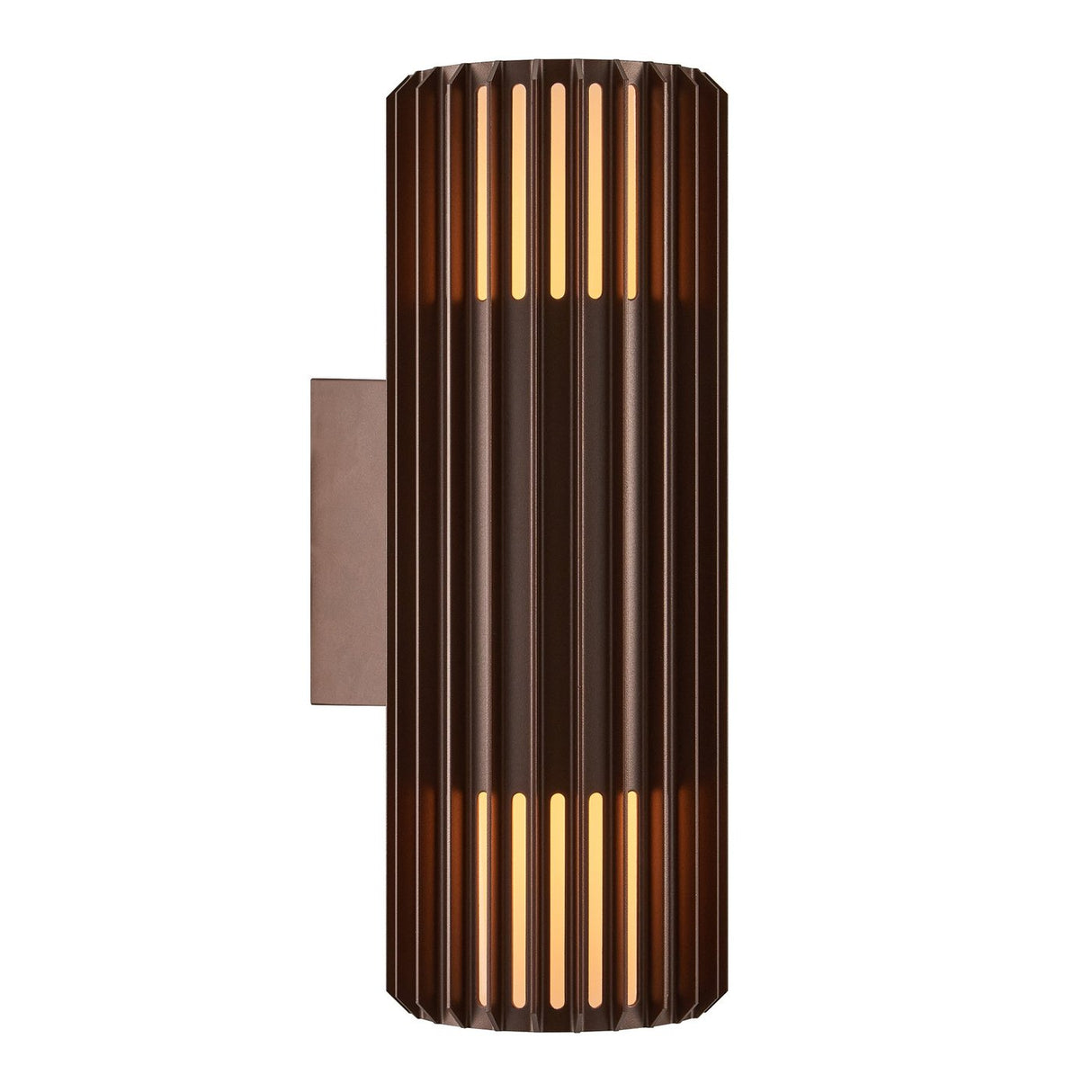 Aludra Double | Wall light | Seaside brown metallic