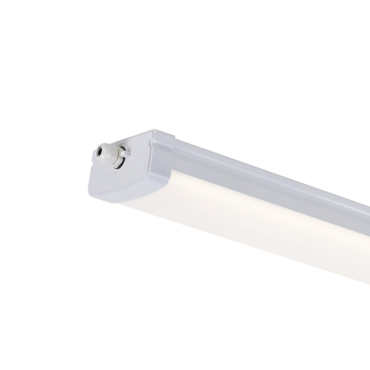 Burbank 90 | Sensor | Batten Light Fitting | White - Comet Lighting