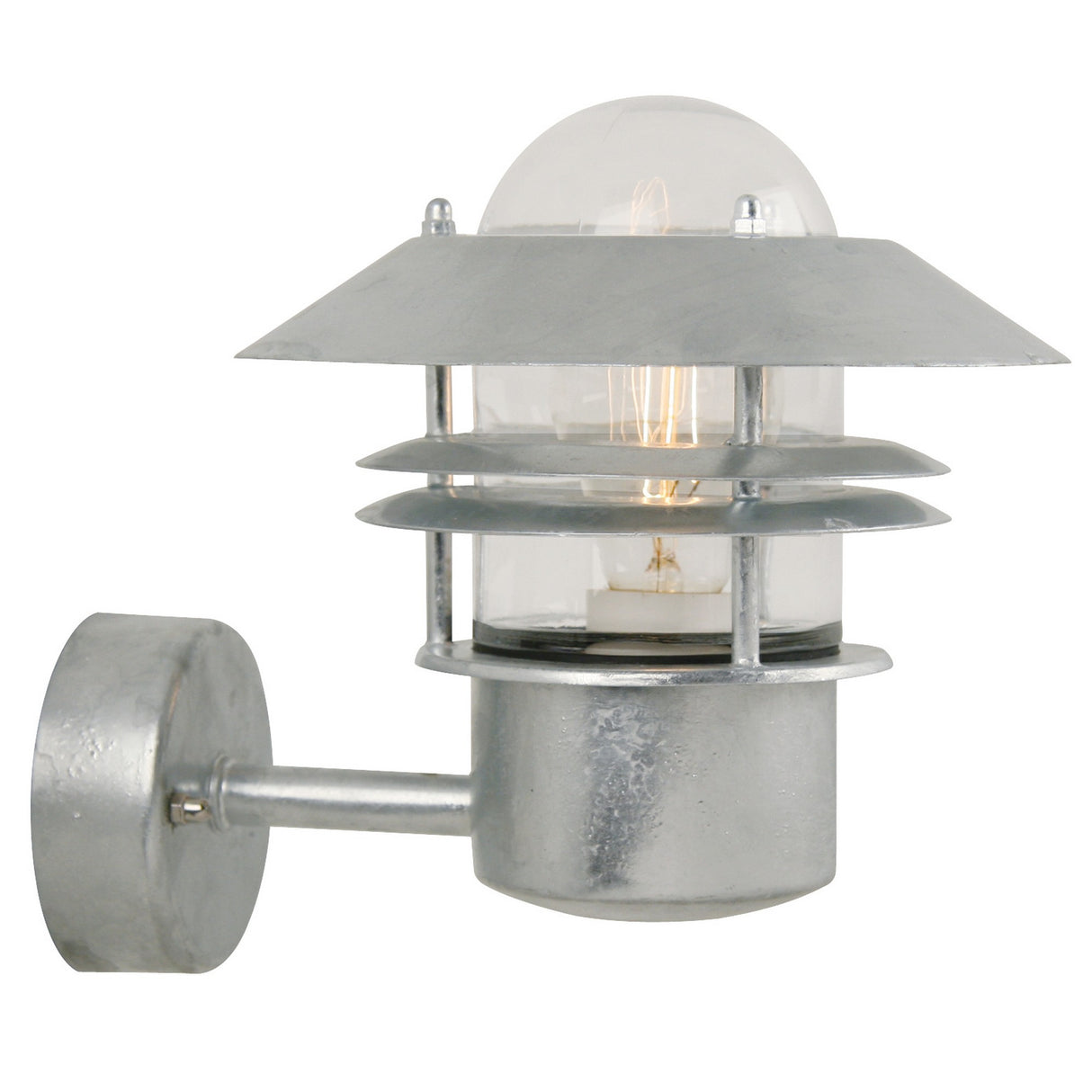 Blokhus Up | Wall light | Galvanized - Comet Lighting