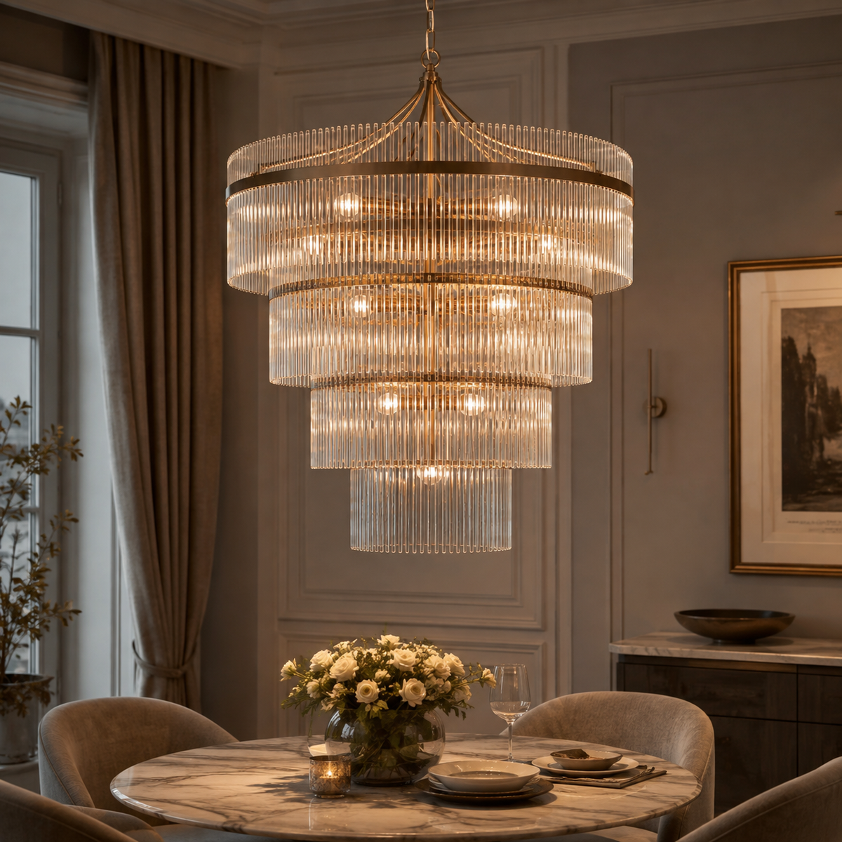 Marietta 16lt Tiered Pendant