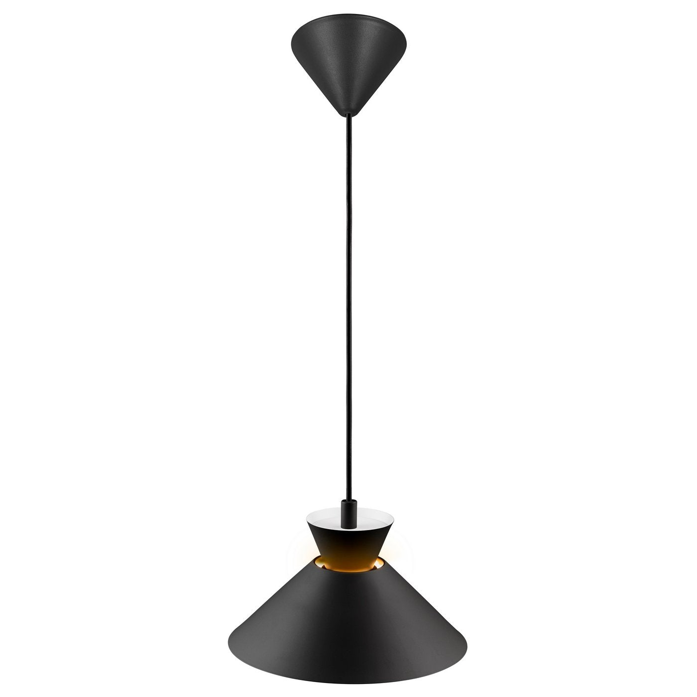 Dial 25 | Pendant | Black - Comet Lighting