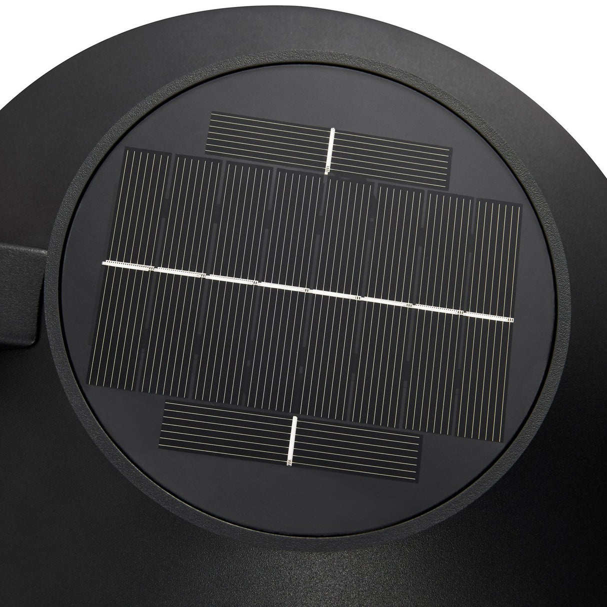 Justina Solar | Wall light | Black
