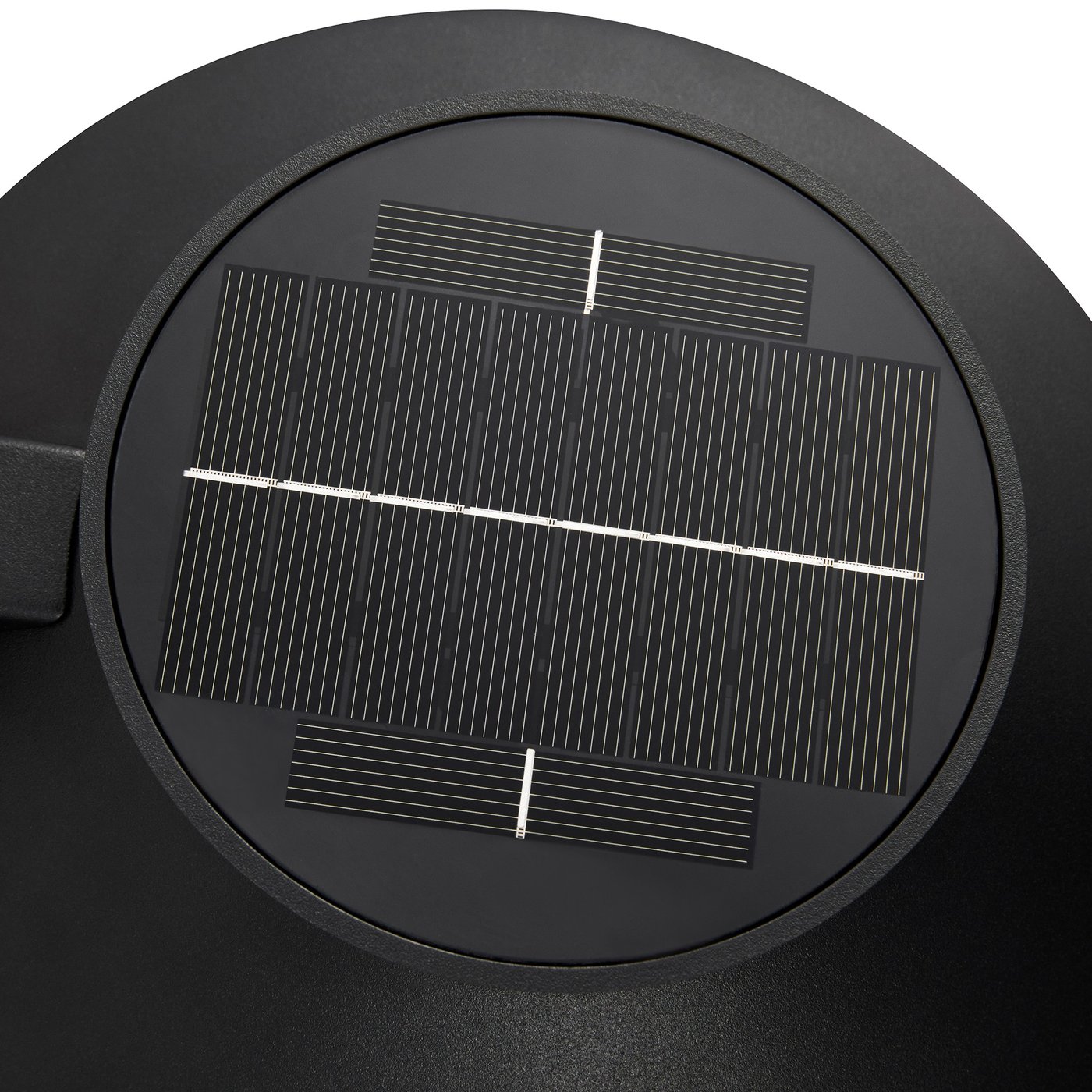 Justina Solar | Wall light | Black