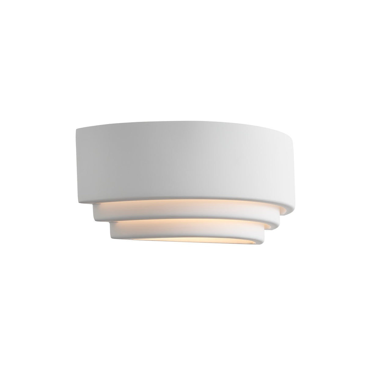 Lancio Oblong | Wall light | White - Comet Lighting