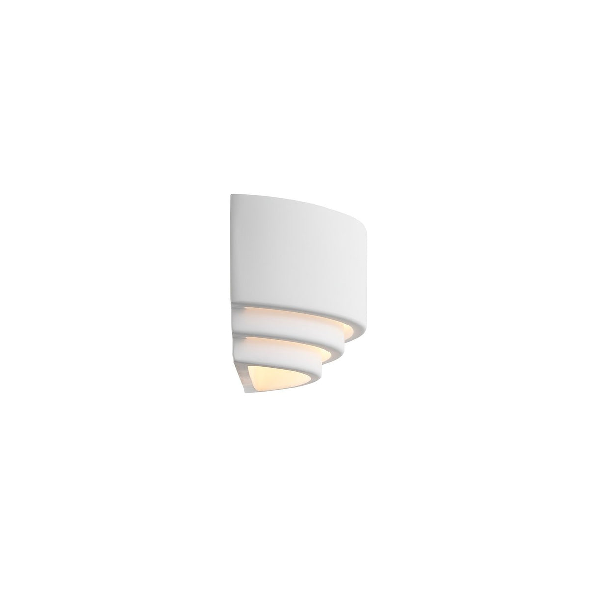 Lancio Oblong | Wall light | White - Comet Lighting