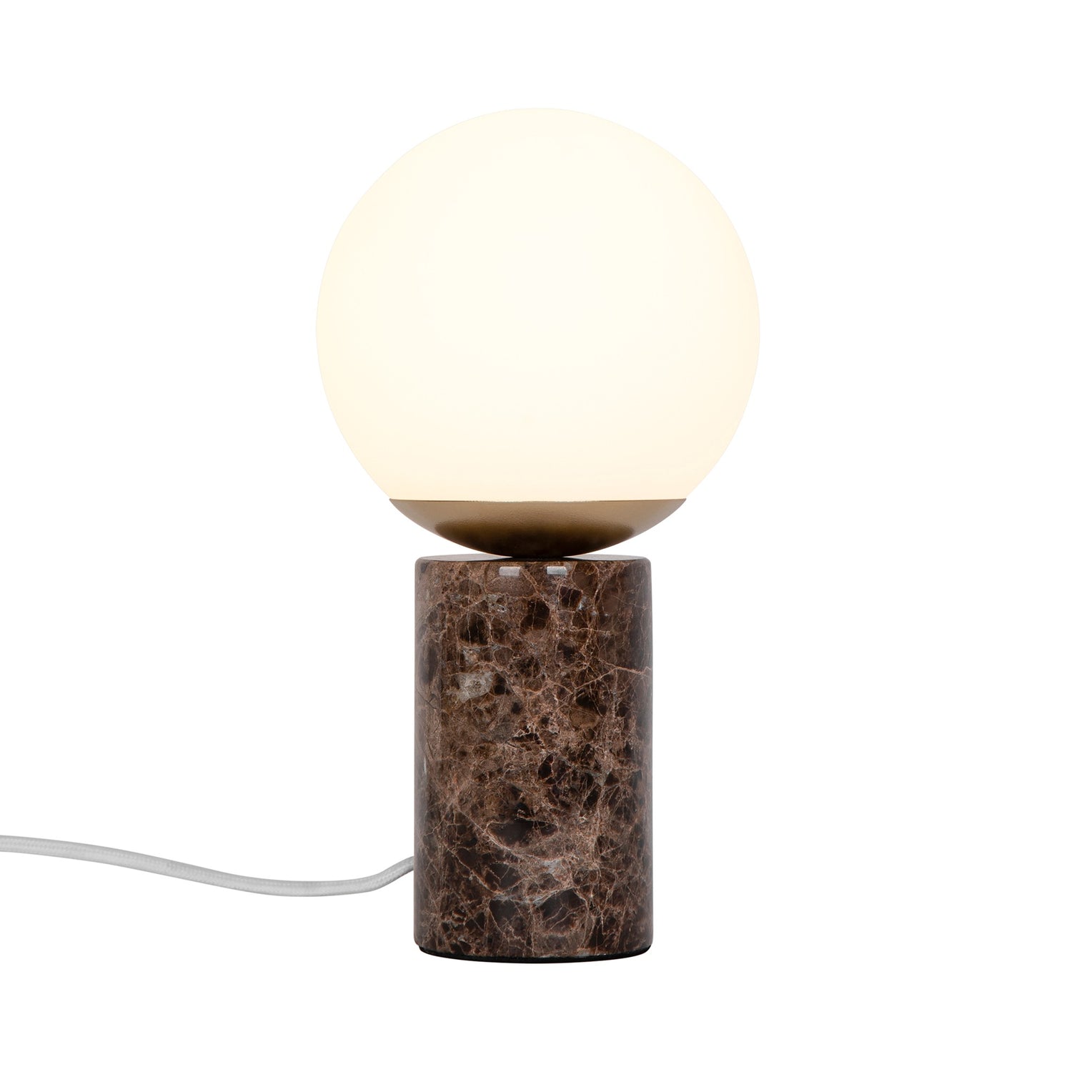 Lilly Marble | Table lamp | Brown - Comet Lighting