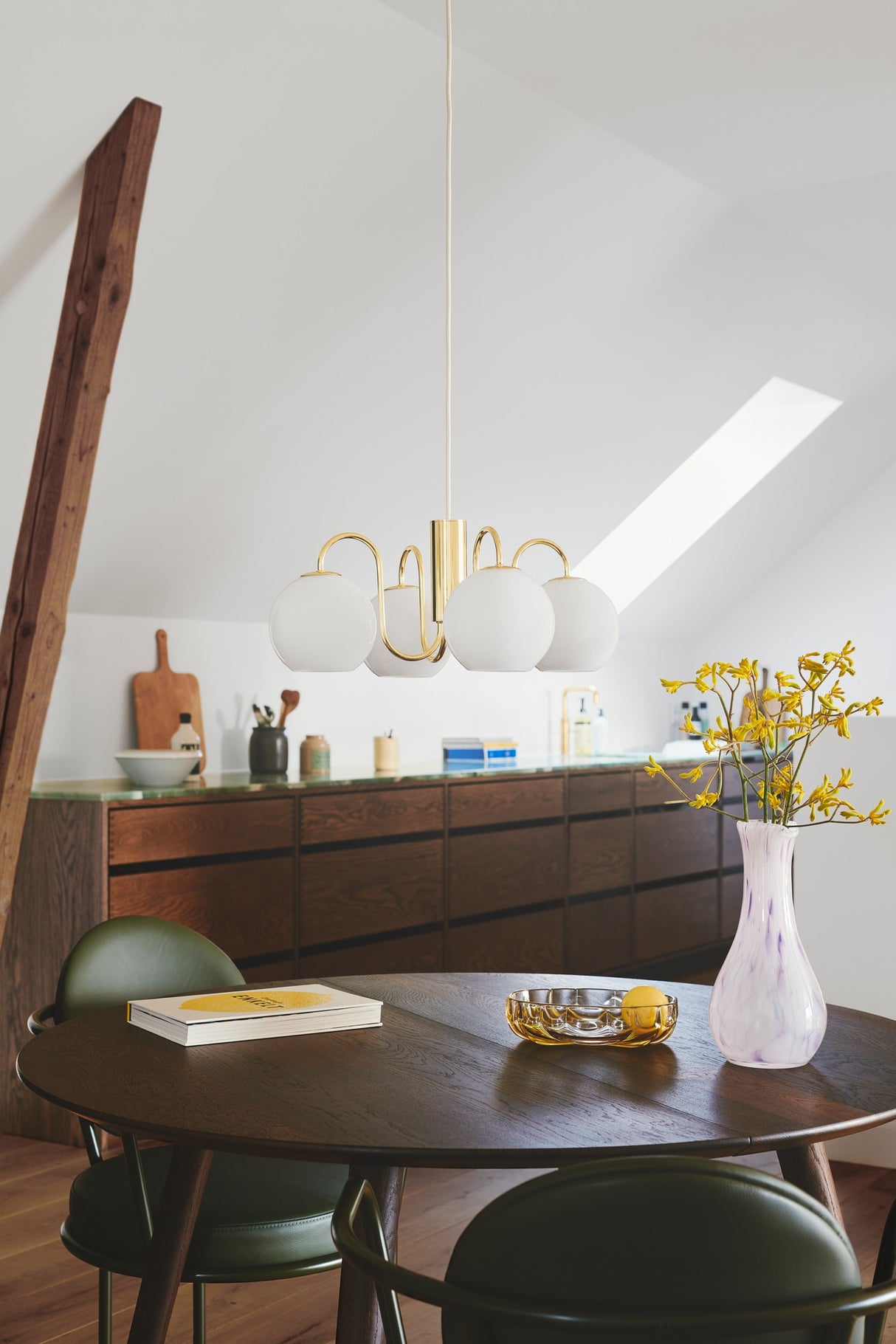 Franca | Pendant | Brass - Comet Lighting