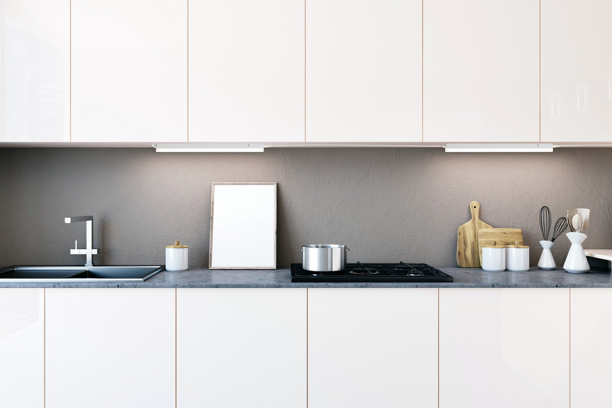 Latona 8W | Batten Light Fitting | White - Comet Lighting