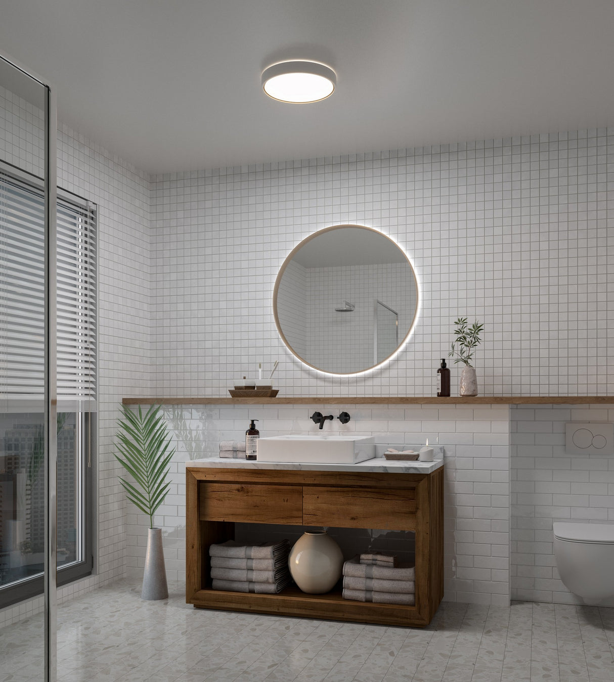 Noxy | Ceiling light | White - Comet Lighting