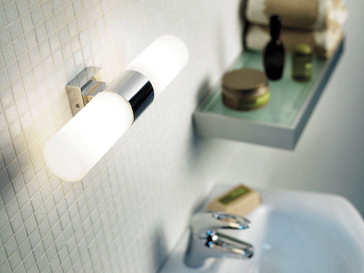 Tangens Double | Wall light | Chrome - Comet Lighting