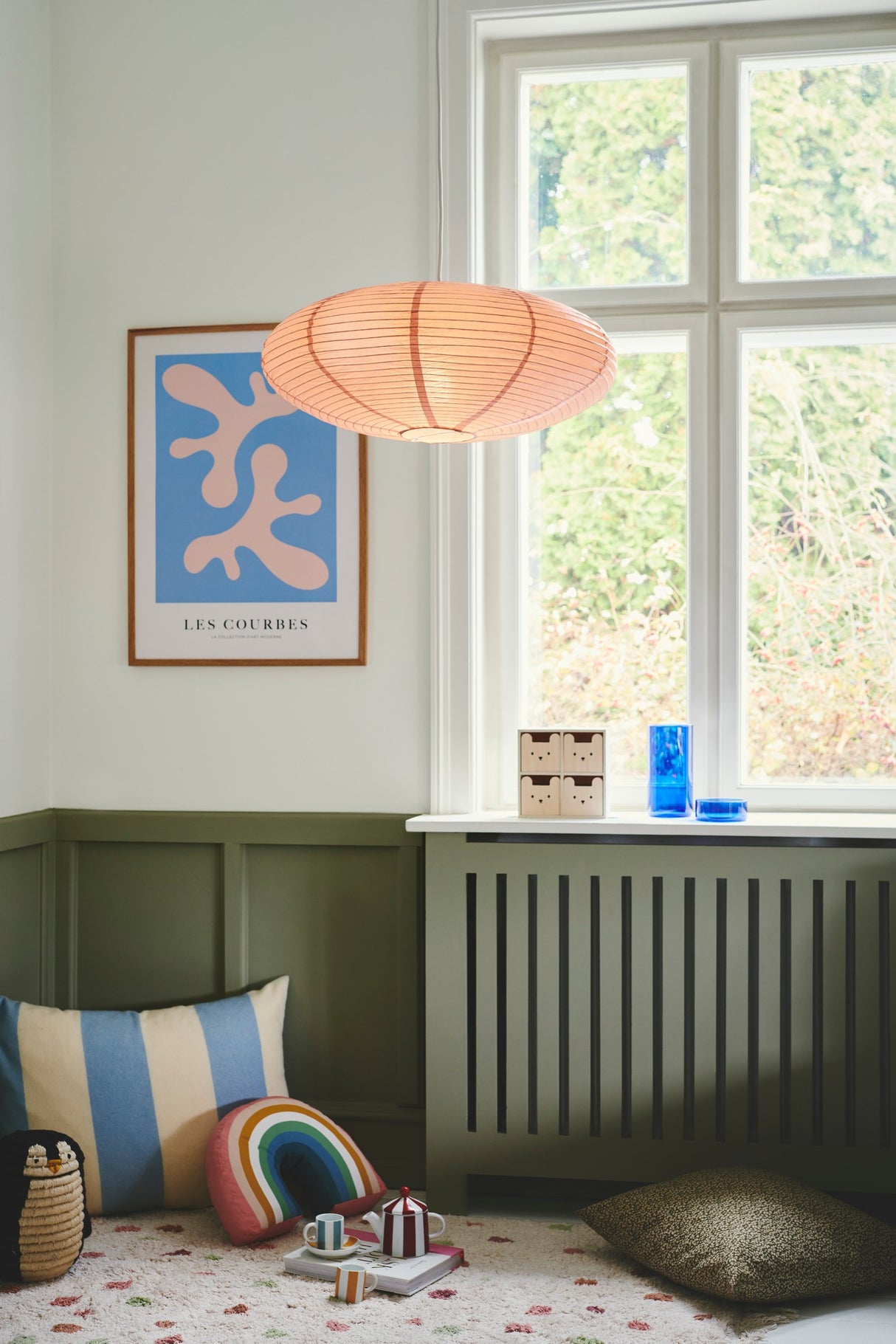 Villo 60 | Lamp shade | Dusty rose - Comet Lighting