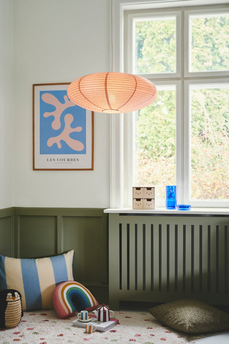 Villo 60 | Lamp shade | Dusty rose - Comet Lighting