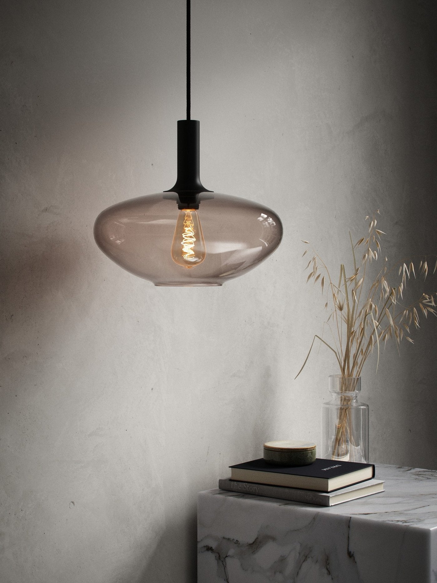 Deco E27 | ST64 Spiral | Dim | 2200 Kelvin | 400 Lumen | Light Bulb | Gold colour