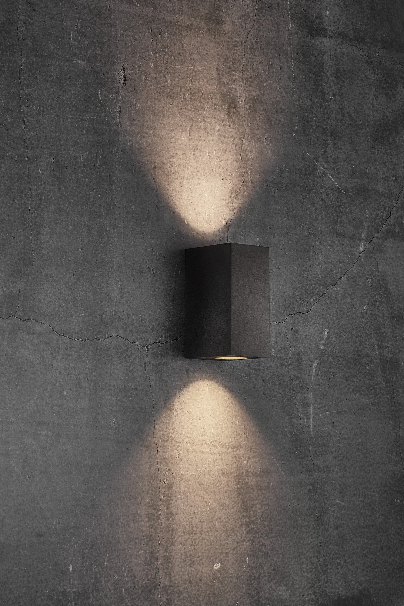 Nordlux Canto Maxi Kubi 2 Outdoor Wall Light Black - Comet Lighting