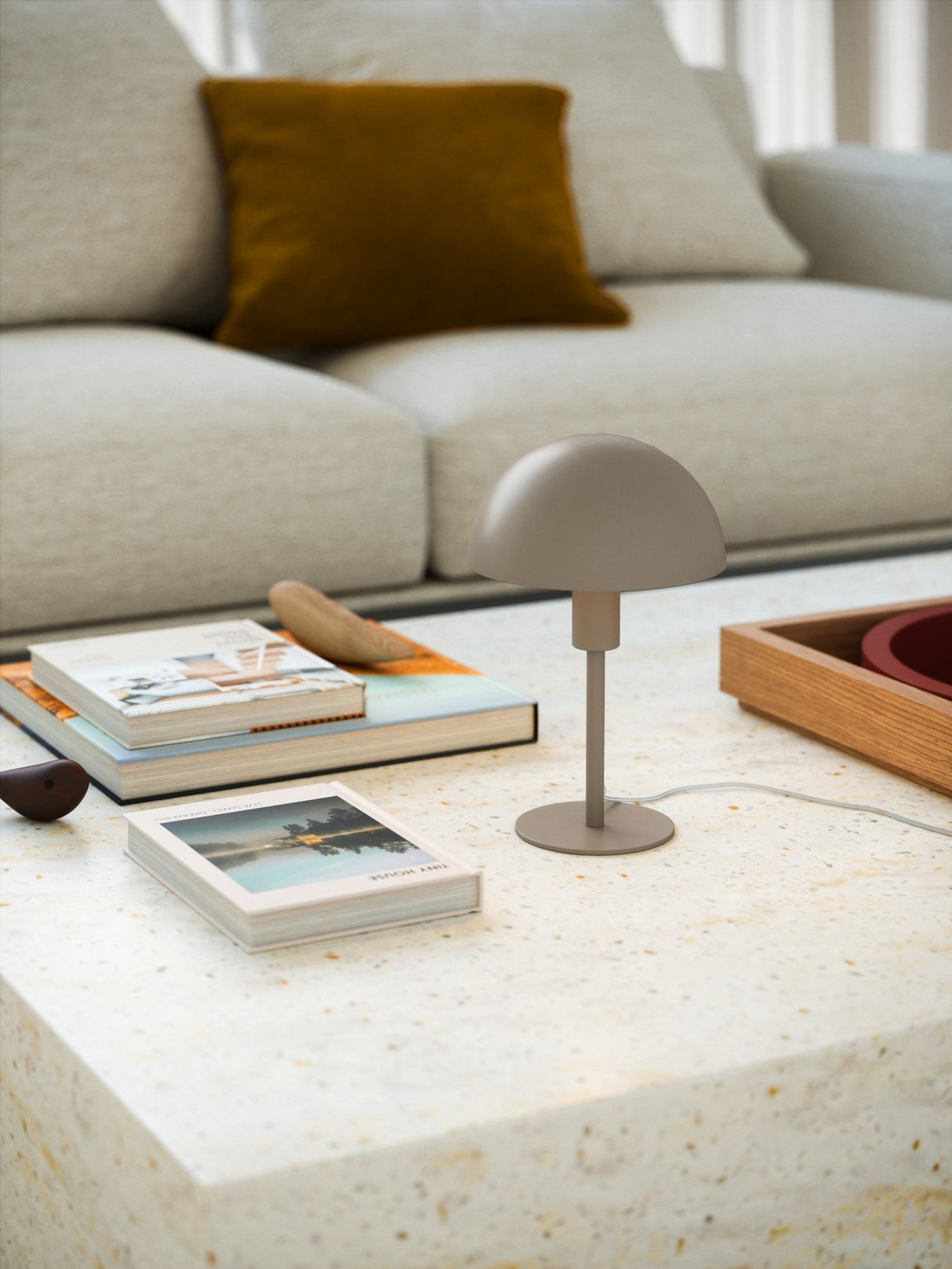 Ellen Mini | Table lamp | Light brown