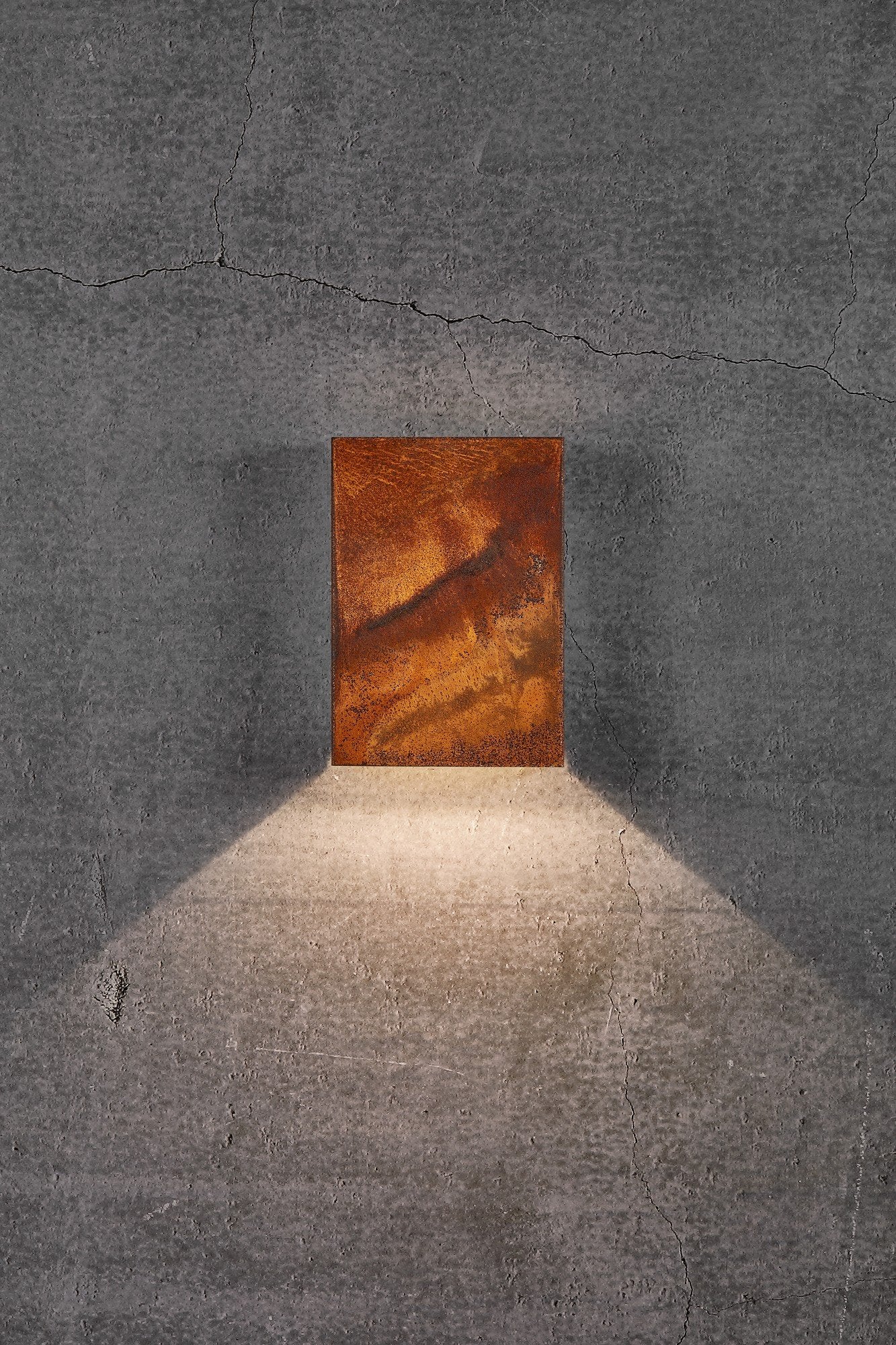 Fold 15 | Wall light | Corten