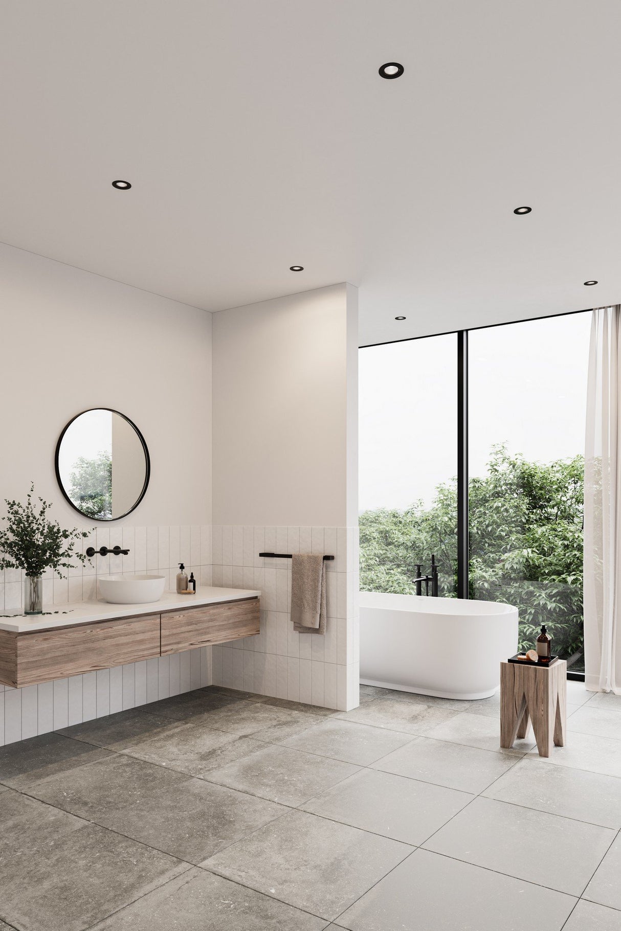 Fremont 3-Kit IP65 4000K | Downlight | Black