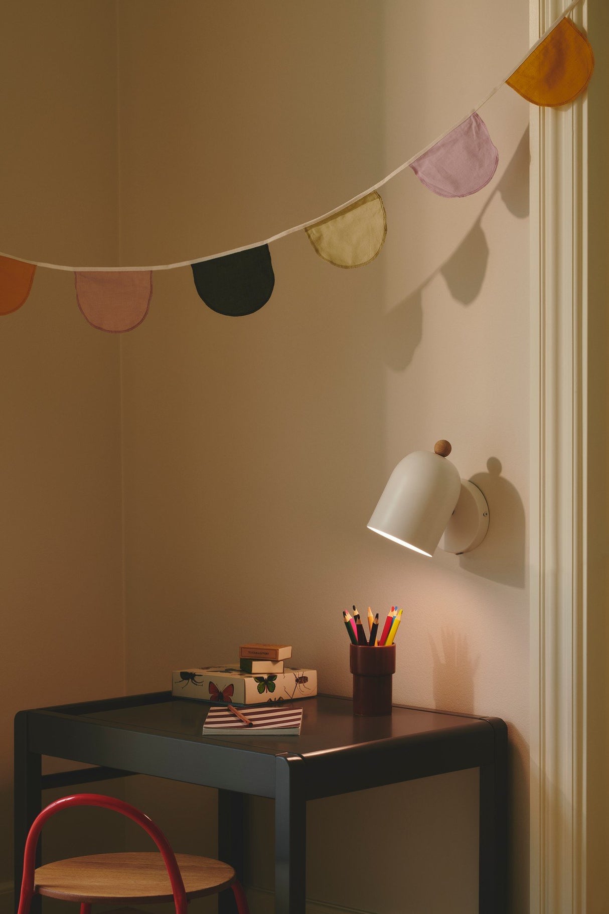 Gaston | Wall light | White