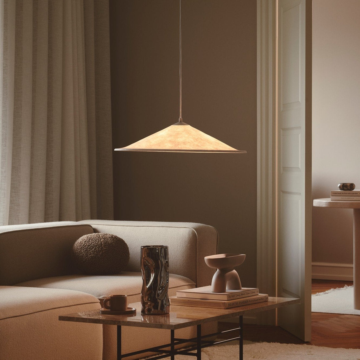 DftP Hill Pendant White