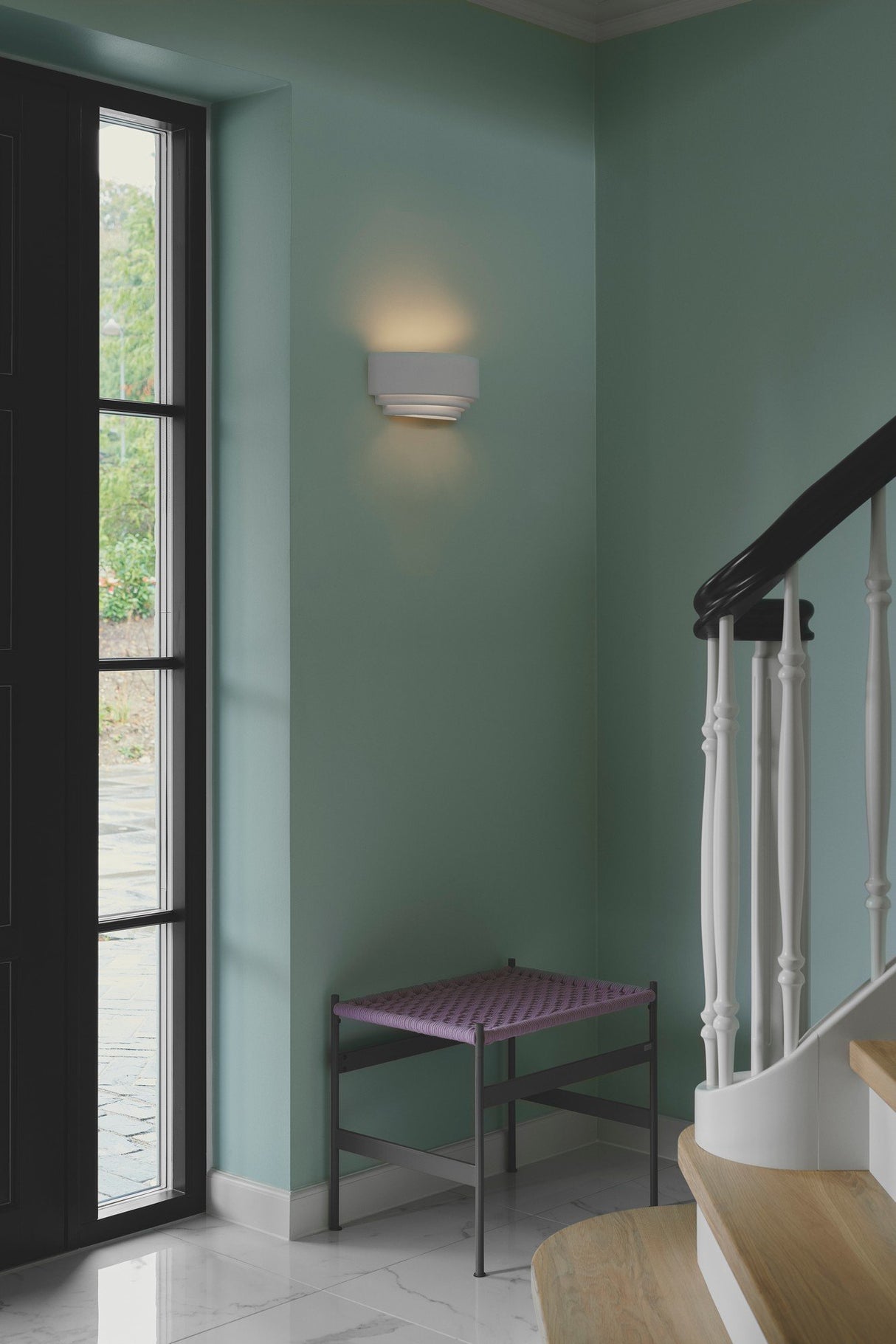 Lancio Oblong | Wall light | White - Comet Lighting