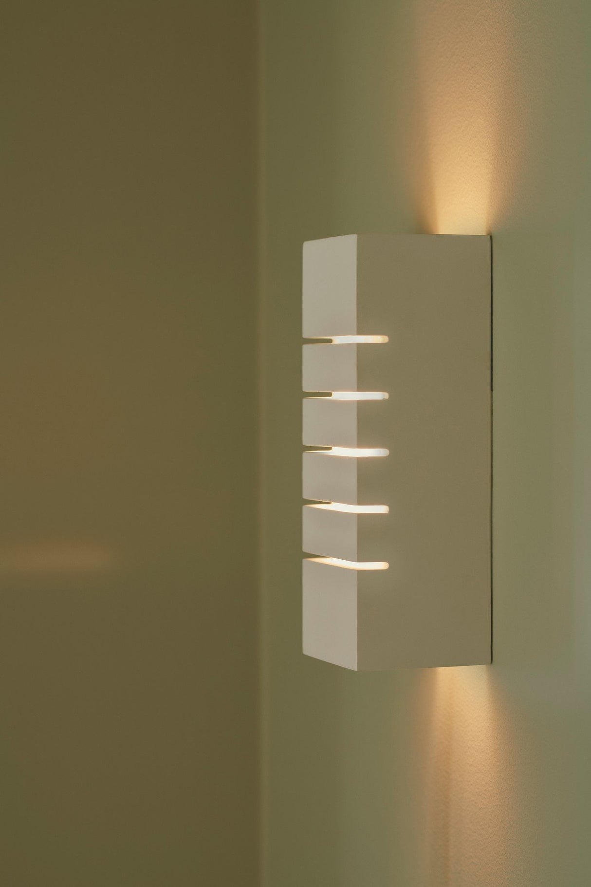 Lancio Square | Wall light | White
