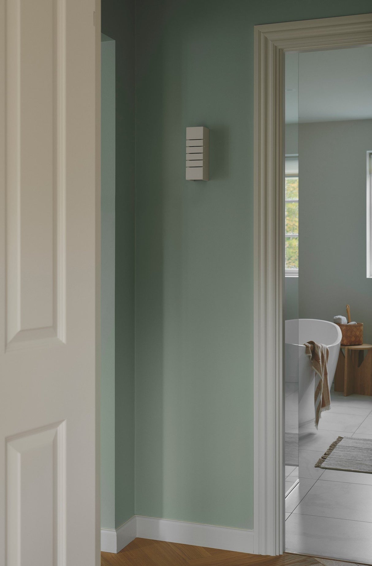 Lancio Square | Wall light | White