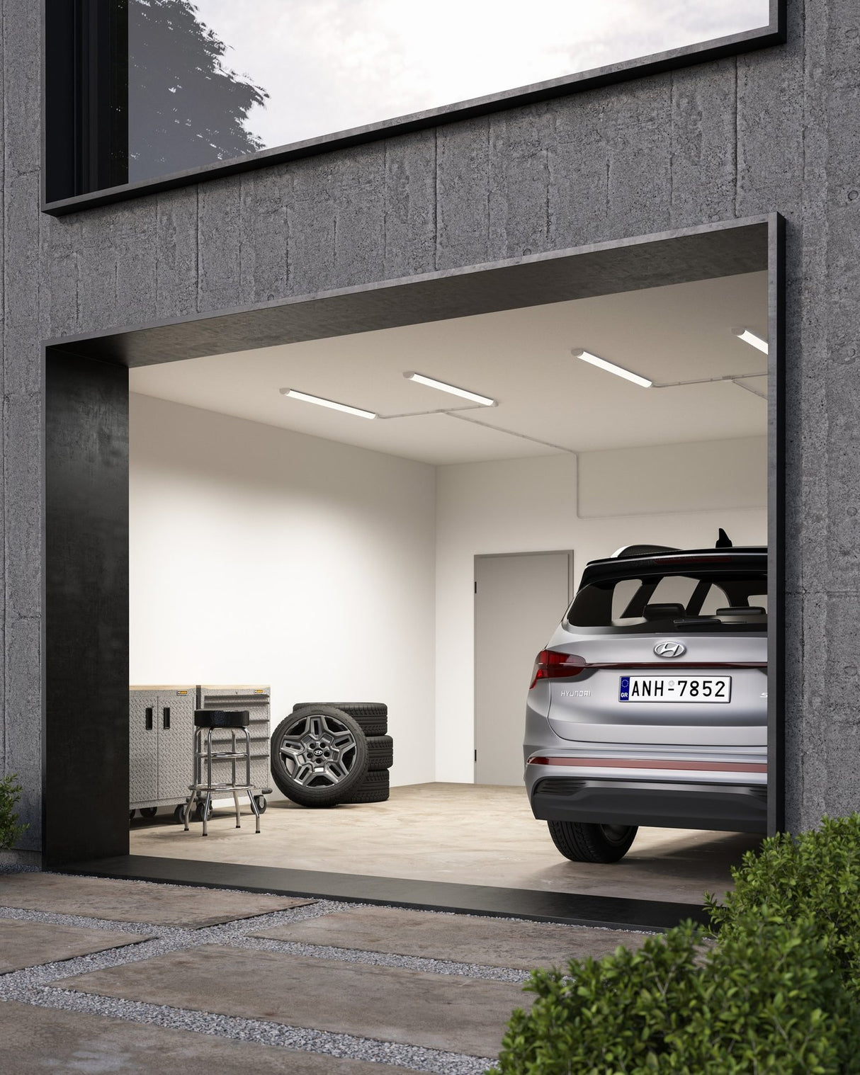 Marisol 100 | Batten Light Fitting | White