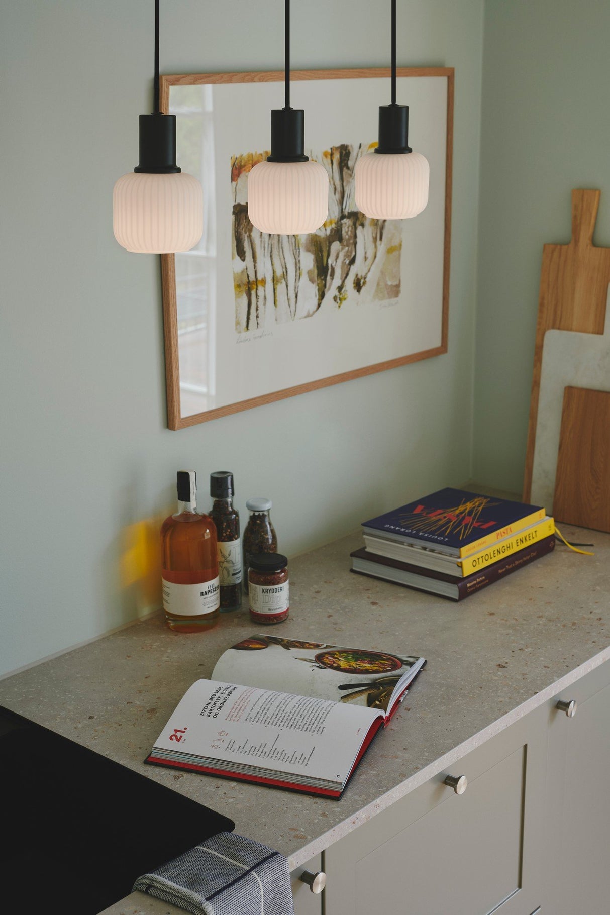 Milford Mini 3-Rail | Pendant | Black