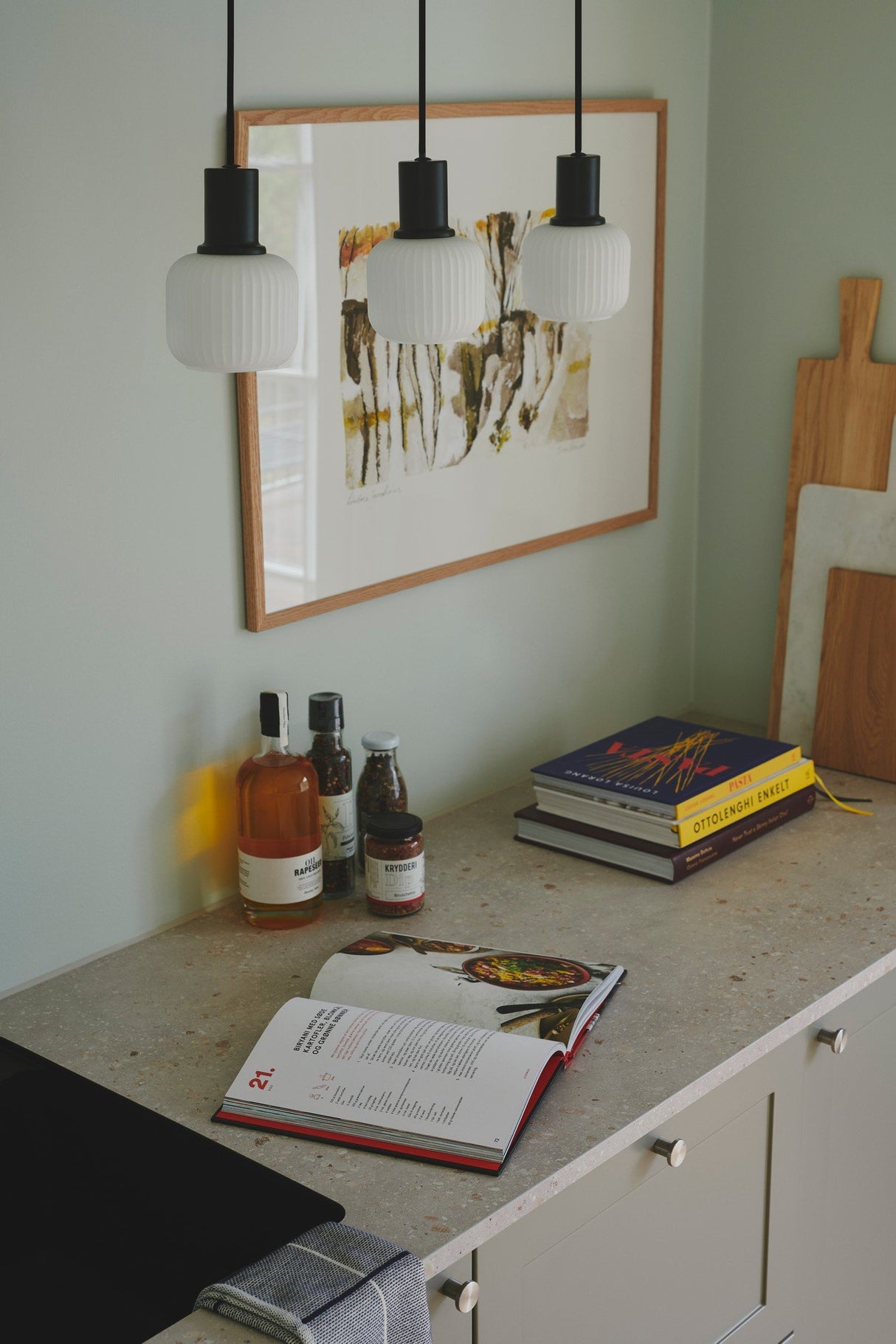 Milford Mini 3-Rail | Pendant | Black