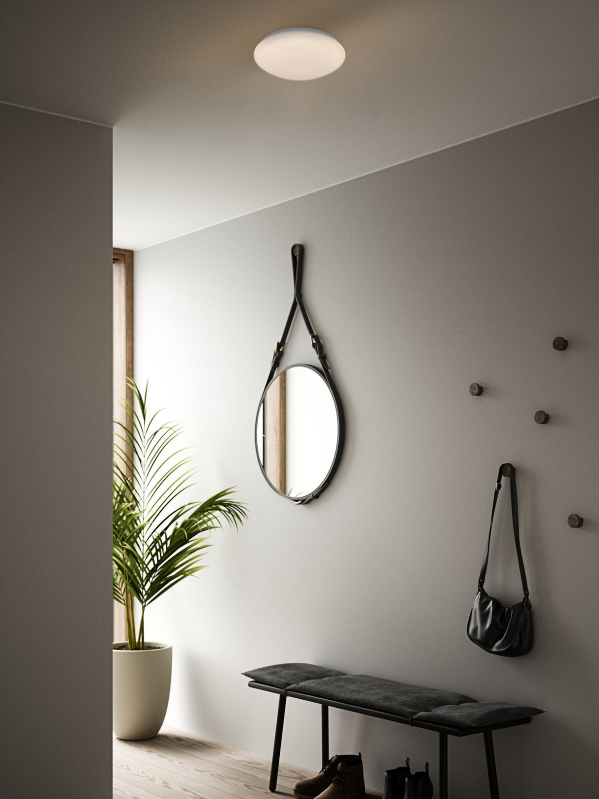 Montone 30 | Ceiling light | White