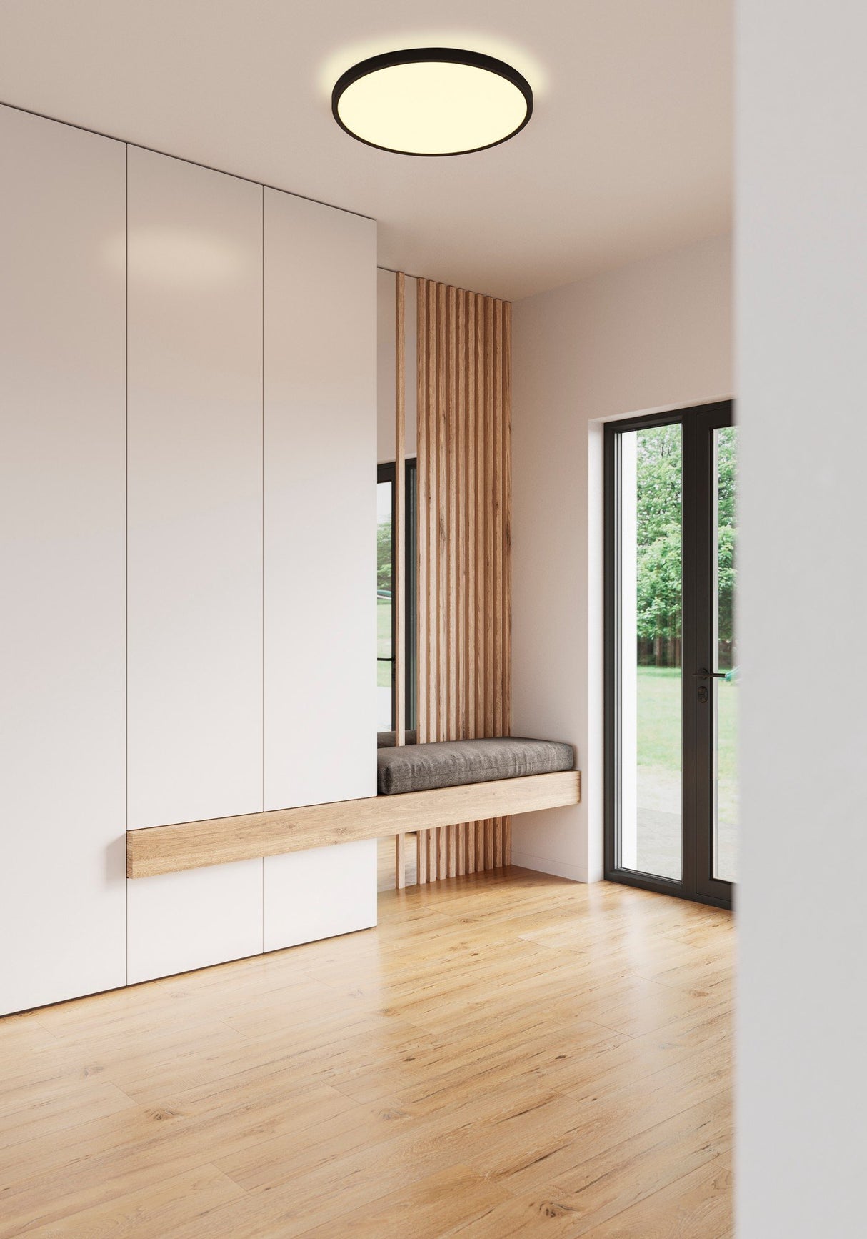 Nordlux Oja Smart 60 Ceiling light Black