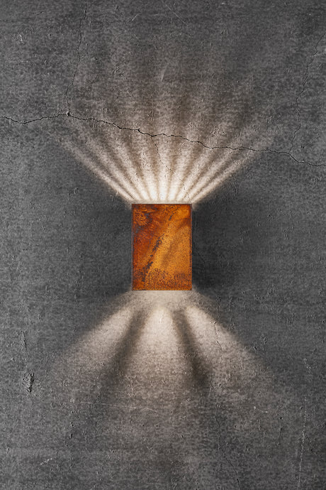 Fold 10 | Wall light | Corten - Comet Lighting