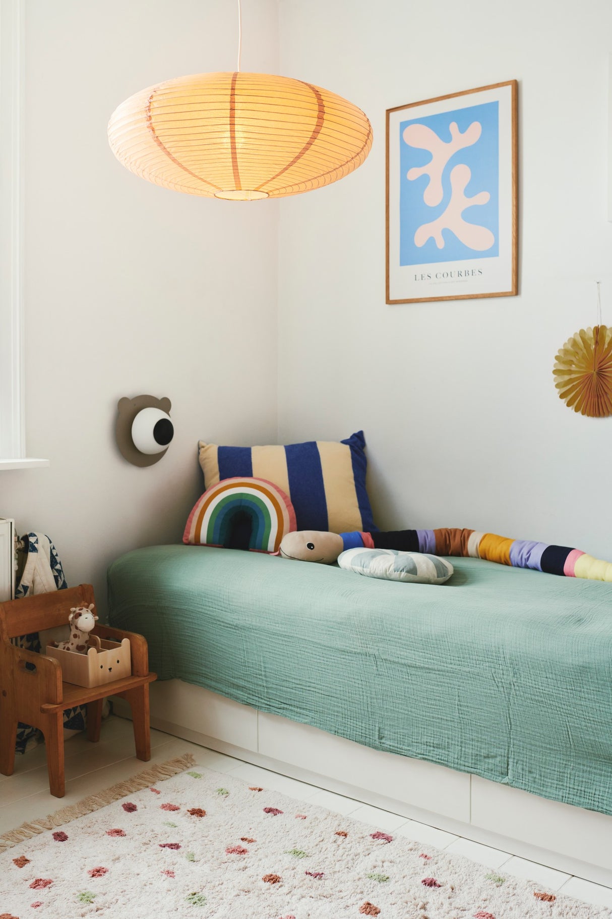 Villo 60 | Lamp shade | Brown - Comet Lighting