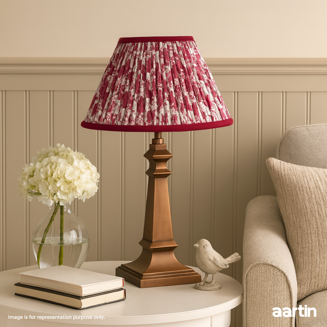 AARTIN AZURA TABLE LAMP IN ANTIQUE BRONZE (BASE ONLY)