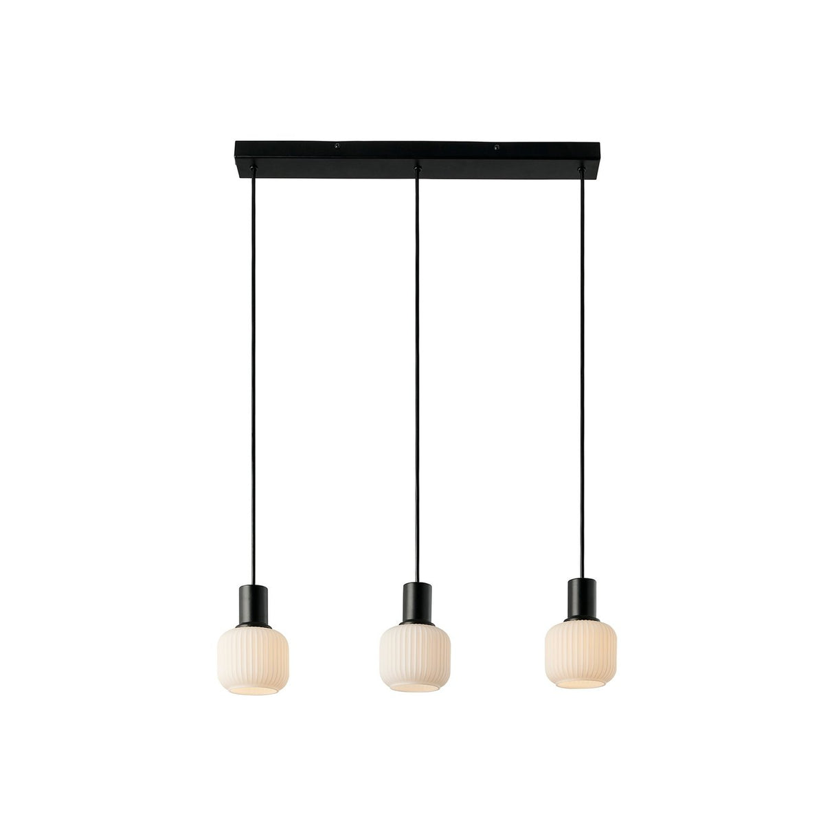 Milford Mini 3-Rail | Pendant | Black