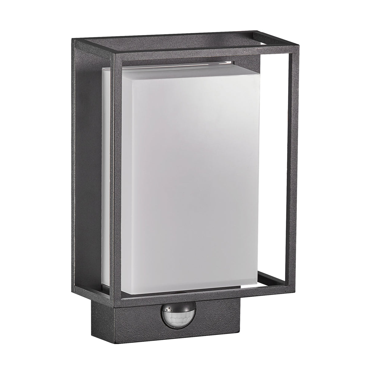 Nordlux Nestor Outdoor Wall Light Black with Sensor - Comet Lighting