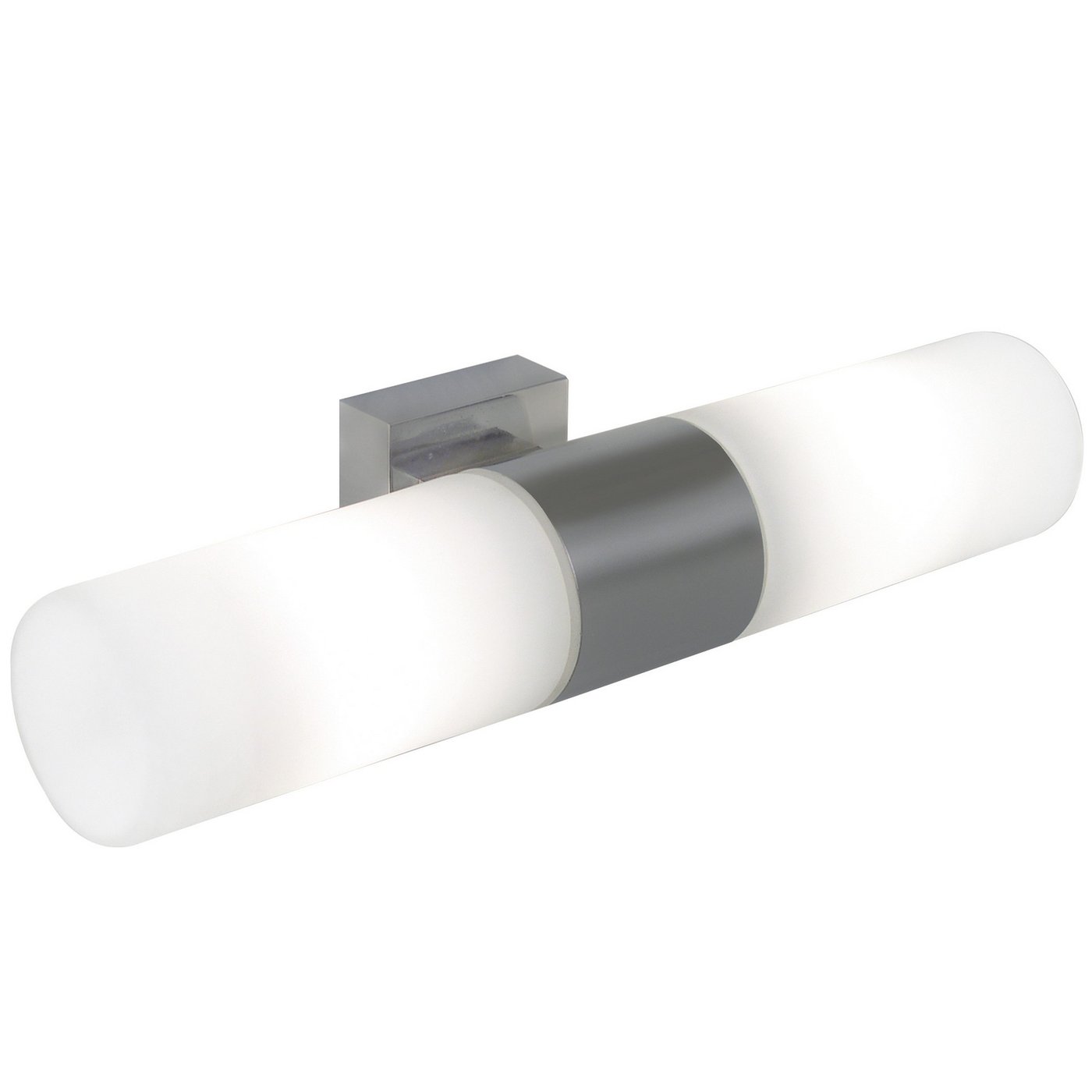 Tangens Double | Wall light | Brushed steel - Comet Lighting
