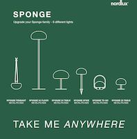 Sponge 34 | Battery light | White - Comet Lighting