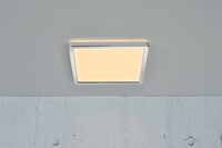 Oja 29 Square | IP54 3000/4000K | 3-Step | Ceiling light | Chrome - Comet Lighting