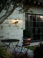 Nordlux Bastia 35 Outdoor Wall Light Black - Comet Lighting