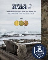 Nordlux Canto Maxi 2 Outdoor Wall Light Brass - Comet Lighting