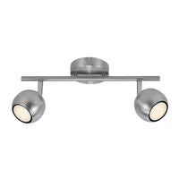Chicago 2 | Spot Light | Brushed steel - Comet Lighting