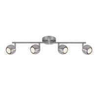 Chicago 4 | Spot Light | Brushed steel - Comet Lighting